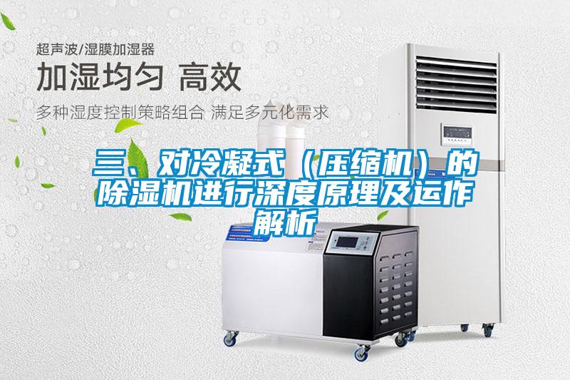 三、對(duì)冷凝式（壓縮機(jī)）的除濕機(jī)進(jìn)行深度原理及運(yùn)作解析