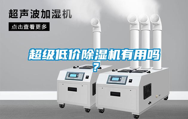 超級低價除濕機(jī)有用嗎？