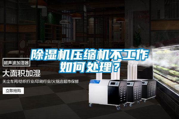除濕機壓縮機不工作如何處理？