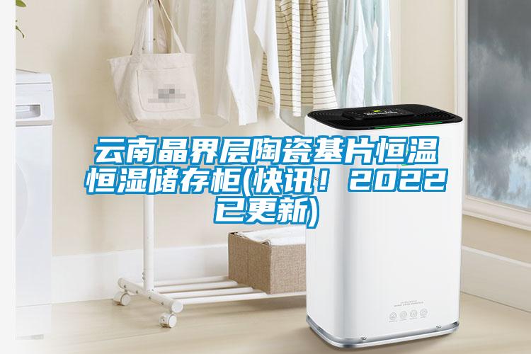 云南晶界層陶瓷基片恒溫恒濕儲(chǔ)存柜(快訊！2022已更新)