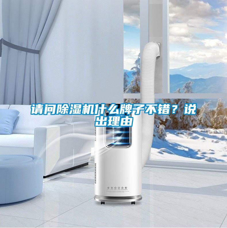 請問除濕機(jī)什么牌子不錯？說出理由