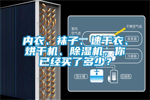 內(nèi)衣、襪子、速干衣、烘干機(jī)、除濕機(jī)，你已經(jīng)買(mǎi)了多少？