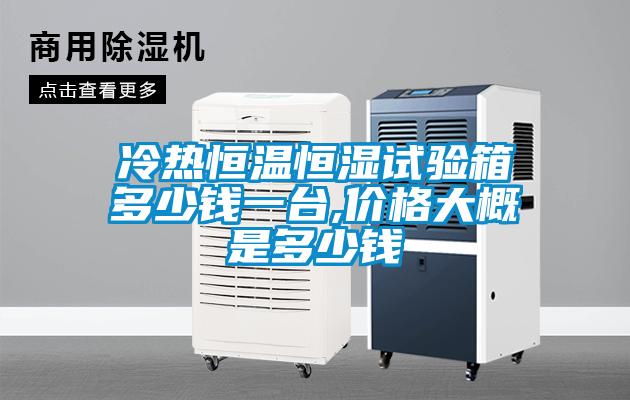 冷熱恒溫恒濕試驗(yàn)箱多少錢一臺,價格大概是多少錢