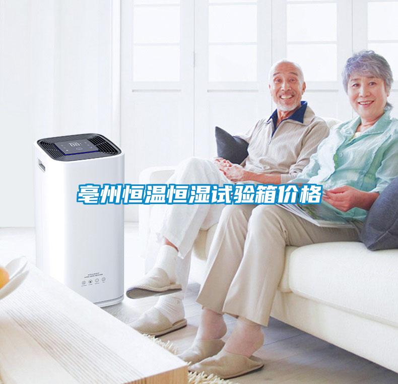 亳州恒溫恒濕試驗(yàn)箱價格