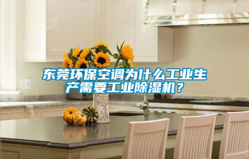 東莞環(huán)保空調為什么工業(yè)生產需要工業(yè)除濕機？