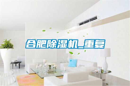 合肥除濕機_重復(fù)