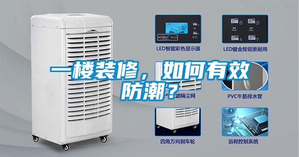 一樓裝修，如何有效防潮？