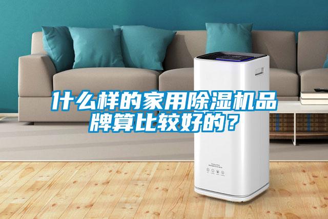 什么樣的家用除濕機(jī)品牌算比較好的？