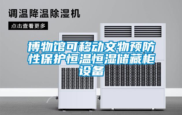 博物館可移動(dòng)文物預(yù)防性保護(hù)恒溫恒濕儲藏柜設(shè)備