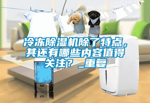 冷凍除濕機(jī)除了特點(diǎn)，其還有哪些內(nèi)容值得關(guān)注？_重復(fù)