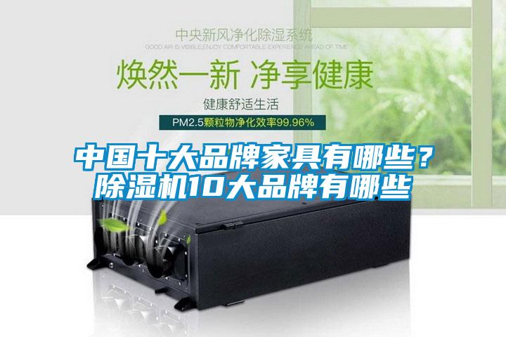 中國十大品牌家具有哪些？除濕機(jī)10大品牌有哪些