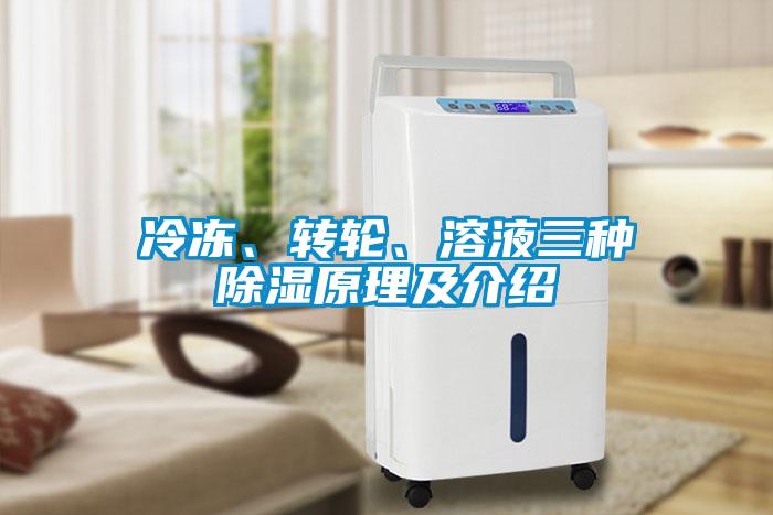 冷凍、轉(zhuǎn)輪、溶液三種除濕原理及介紹