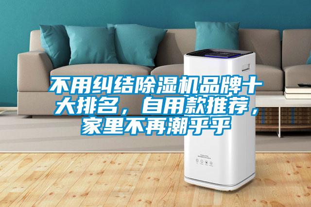 不用糾結除濕機品牌十大排名，自用款推薦，家里不再潮乎乎