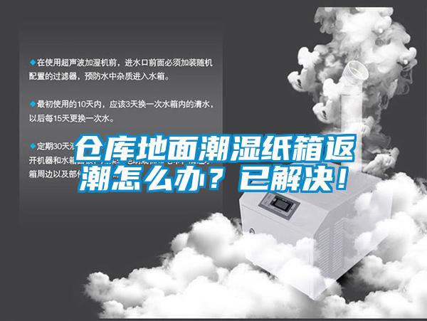 倉庫地面潮濕紙箱返潮怎么辦？已解決！