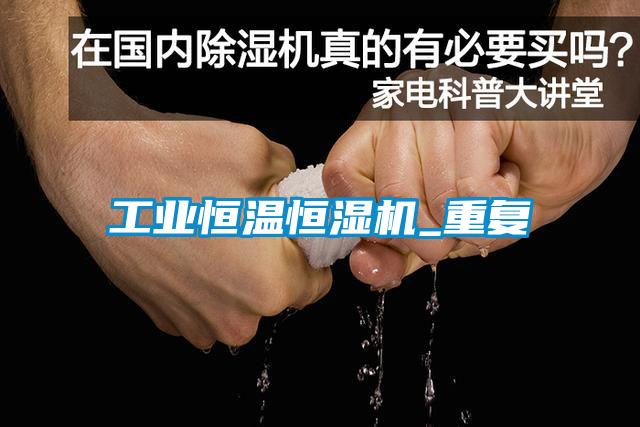 工業(yè)恒溫恒濕機_重復