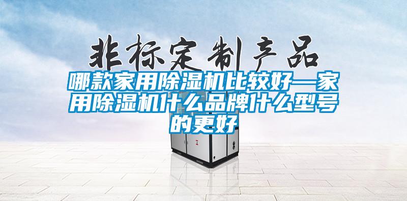 哪款家用除濕機(jī)比較好—家用除濕機(jī)什么品牌什么型號的更好