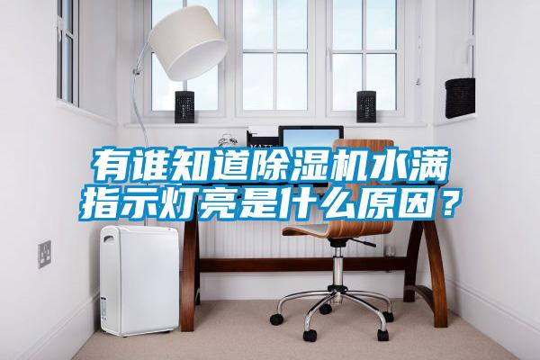 有誰知道除濕機(jī)水滿指示燈亮是什么原因？