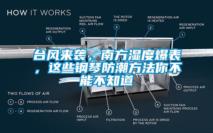 臺風來襲，南方濕度爆表，這些鋼琴防潮方法你不能不知道