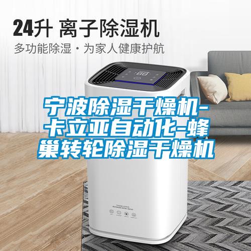 寧波除濕干燥機(jī)-卡立亞自動(dòng)化-蜂巢轉(zhuǎn)輪除濕干燥機(jī)