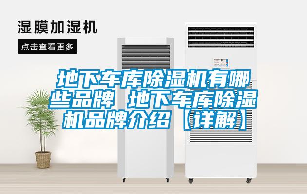 地下車(chē)庫(kù)除濕機(jī)有哪些品牌 地下車(chē)庫(kù)除濕機(jī)品牌介紹【詳解】