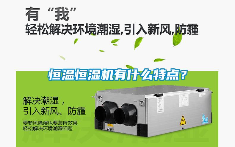 恒溫恒濕機(jī)有什么特點(diǎn)？