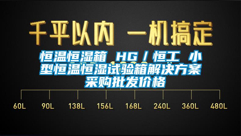 恒溫恒濕箱 HG／恒工 小型恒溫恒濕試驗(yàn)箱解決方案 采購批發(fā)價(jià)格