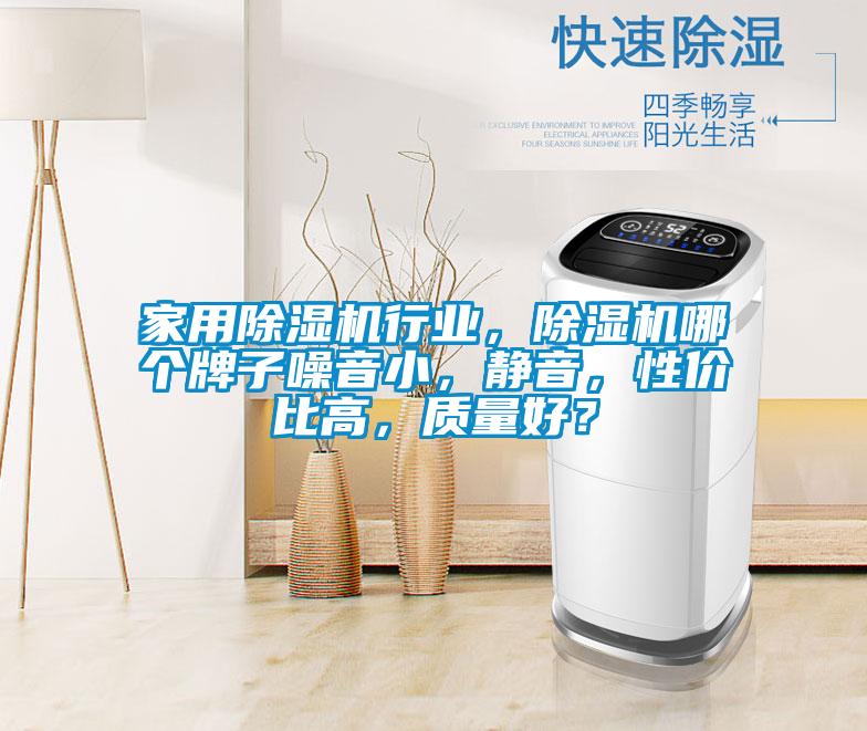 家用除濕機(jī)行業(yè)，除濕機(jī)哪個牌子噪音小，靜音，性價比高，質(zhì)量好？