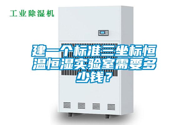 建一個標準三坐標恒溫恒濕實驗室需要多少錢？