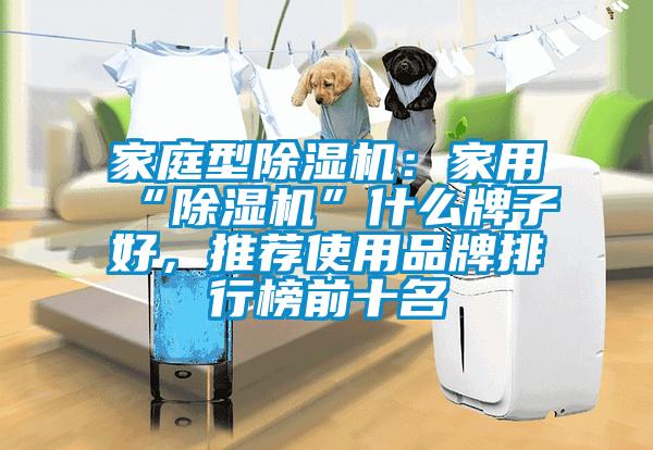 家庭型除濕機：家用“除濕機”什么牌子好，推薦使用品牌排行榜前十名