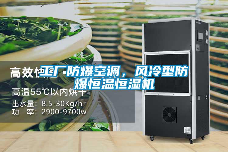 工廠防爆空調(diào)，風(fēng)冷型防爆恒溫恒濕機(jī)