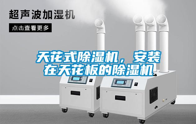 天花式除濕機(jī)，安裝在天花板的除濕機(jī)