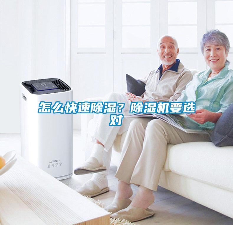 怎么快速除濕？除濕機(jī)要選對(duì)