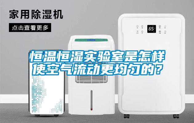 恒溫恒濕實(shí)驗(yàn)室是怎樣使空氣流動(dòng)更均勻的？