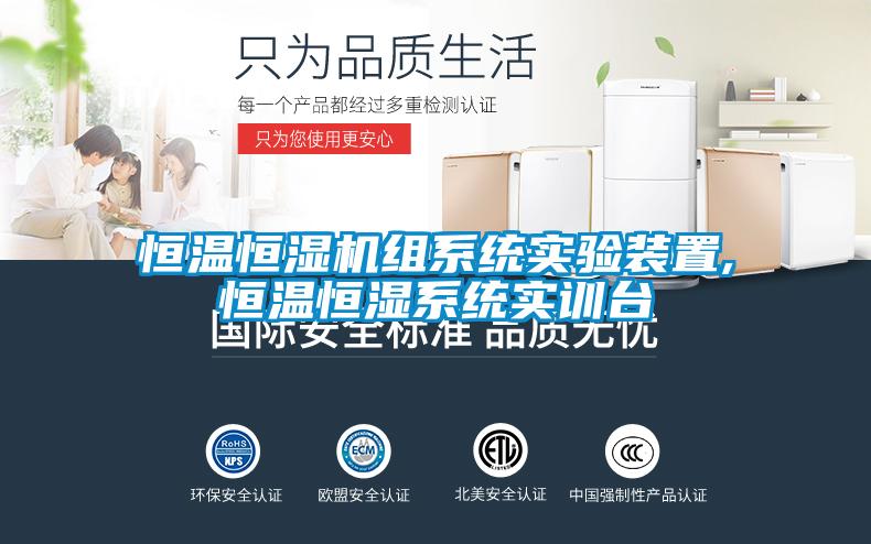 恒溫恒濕機(jī)組系統(tǒng)實驗裝置,恒溫恒濕系統(tǒng)實訓(xùn)臺