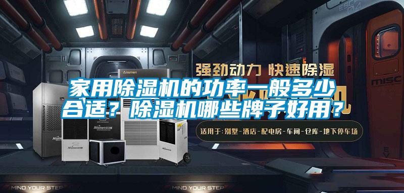 家用除濕機(jī)的功率一般多少合適？除濕機(jī)哪些牌子好用？