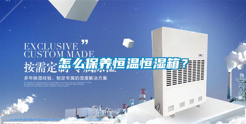 怎么保養(yǎng)恒溫恒濕箱？