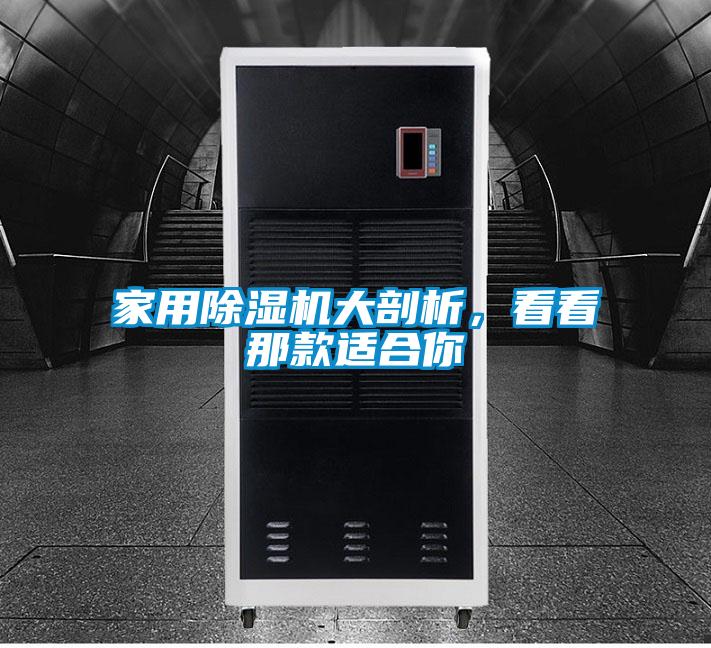 家用除濕機大剖析，看看那款適合你
