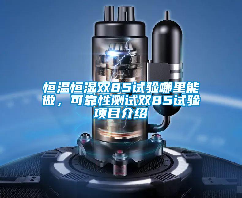 恒溫恒濕雙85試驗?zāi)睦锬茏?，可靠性測試雙85試驗項目介紹