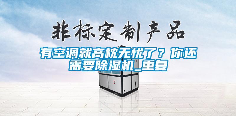 有空調(diào)就高枕無(wú)憂了？你還需要除濕機(jī)_重復(fù)
