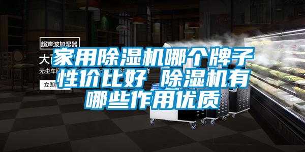 家用除濕機(jī)哪個(gè)牌子性價(jià)比好 除濕機(jī)有哪些作用優(yōu)質(zhì)