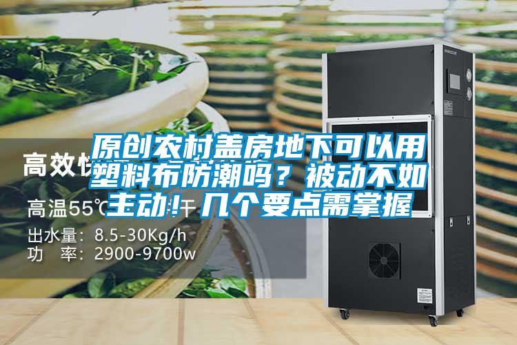 原創(chuàng)農(nóng)村蓋房地下可以用塑料布防潮嗎？被動不如主動！幾個要點需掌握