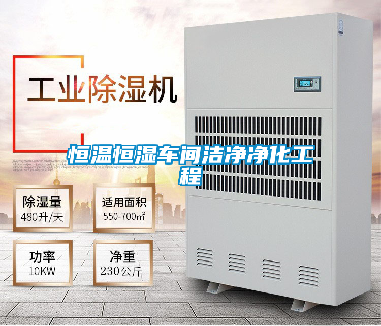 恒溫恒濕車(chē)間潔凈凈化工程
