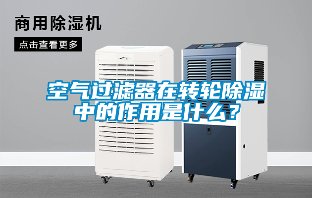 空氣過濾器在轉(zhuǎn)輪除濕中的作用是什么？