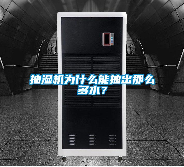 抽濕機(jī)為什么能抽出那么多水？