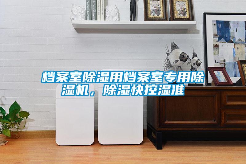 檔案室除濕用檔案室專用除濕機，除濕快控濕準