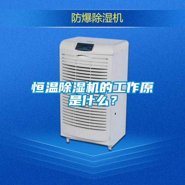 恒溫除濕機(jī)的工作原是什么？
