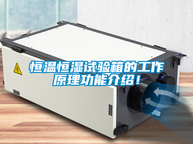 恒溫恒濕試驗箱的工作原理功能介紹！