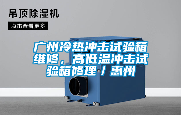 廣州冷熱沖擊試驗箱維修，高低溫沖擊試驗箱修理／惠州