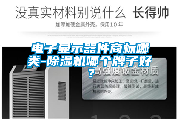 電子顯示器件商標(biāo)哪類(lèi)-除濕機(jī)哪個(gè)牌子好？