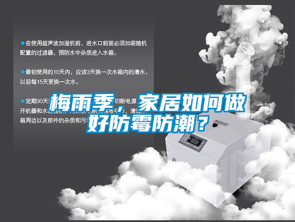 梅雨季，家居如何做好防霉防潮？